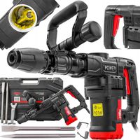 MŁOT WYBURZENIOWY UDAROWY DO KUCIA 20J SDS MAX 3000W + WALIZKA DŁUTA
