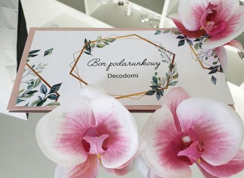 Bon podarunkowy Voucher DEcodomi dekoracje na Arena.pl