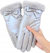 Ciepłe Rękawiczki Damskie na Misiu