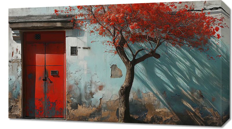 Obraz 70x40cm Widok Na Dawne zdjęcie 1