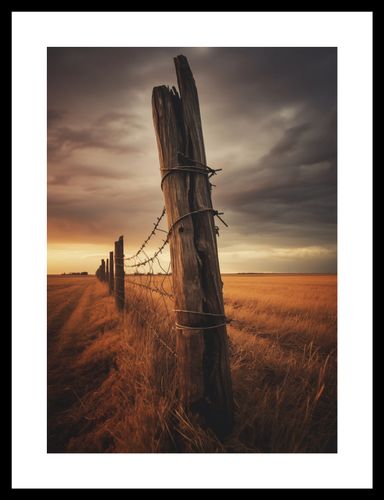 Plakat 25x35cm Zachód na Pograniczu na Arena.pl