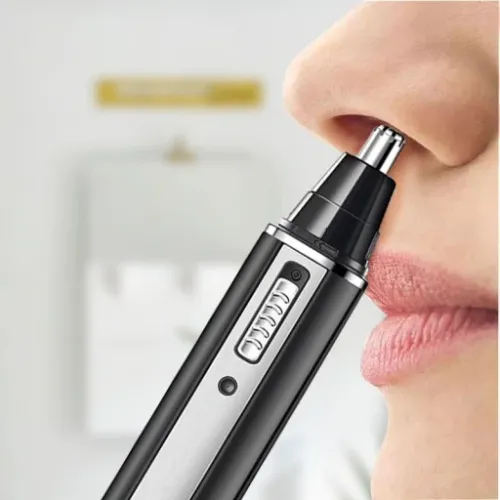 Maszynka trymer 4W1 DO WŁOSÓW BRODY nosa brwi KEMEI 4 nakładki na Arena.pl