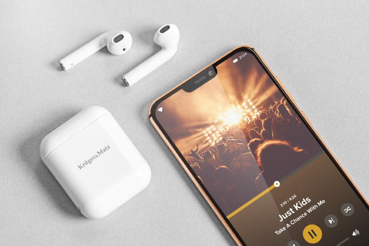 Słuchawki douszne TWS Kruger&Matz M1 zdjęcie 5