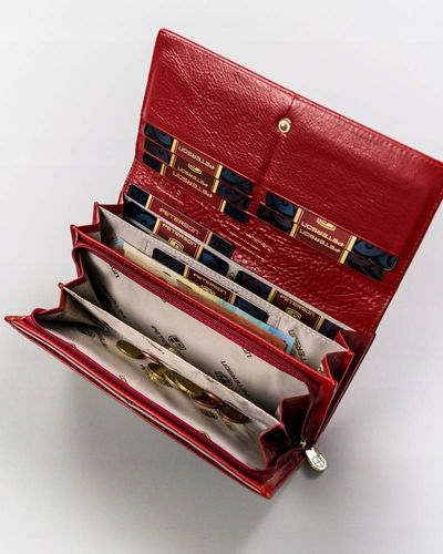 klasyczny portfel damski ze skóry naturalnej - peterson na Arena.pl