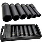 Zestaw nasadek udarowych długich 1/2" 10-21 mm 6 szt. Falon-Tech