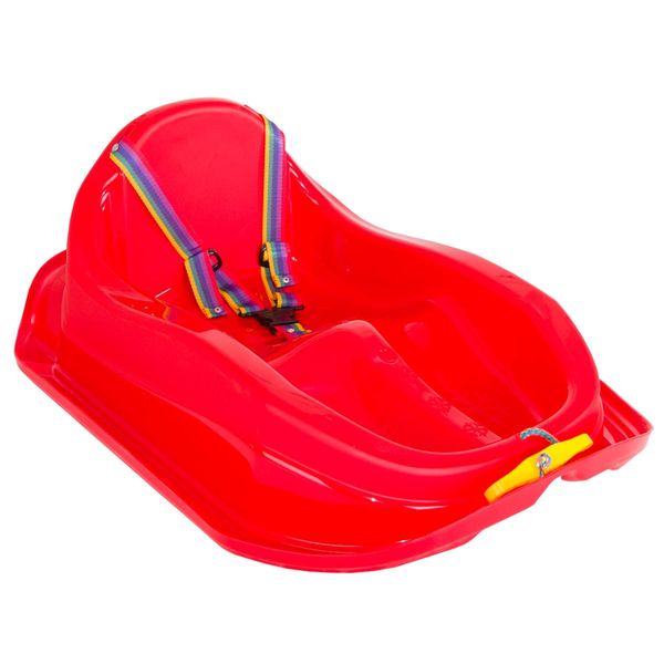 SANKI PLASTIKOWE MINI BOBEK CZERWONE zdjęcie 1