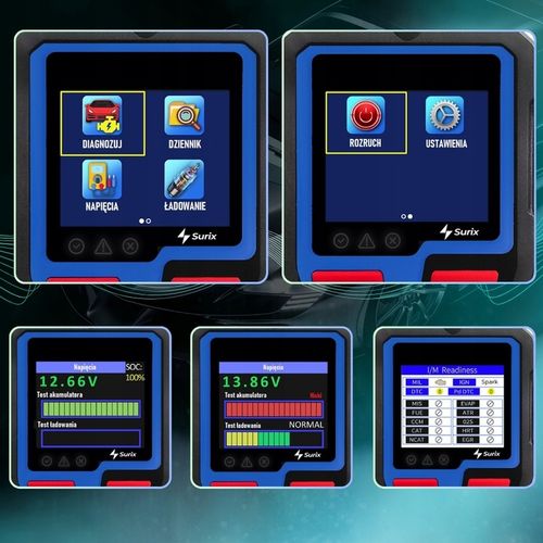 INTERFEJS DIAGNOSTYCZNY TESTER OBD2 JĘZYK POLSKI SKANER PL MENU POPRAWIONY na Arena.pl