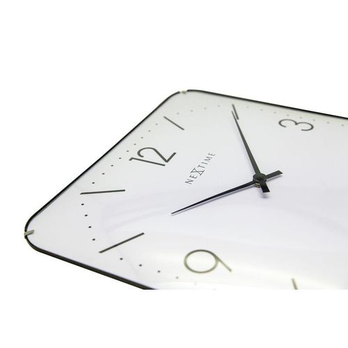 Zegar ścienny NeXtime Basic Square Dome 3174 na Arena.pl