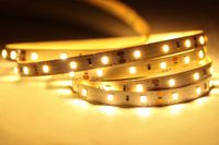 Profesjonalna taśma LED 6W/m, 12V,60LED 2835 biała ciepła, 3000K, IP33