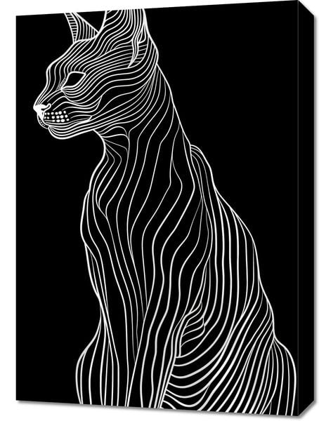 Obraz 50x70cm Minimalny Kontur zdjęcie 1