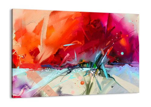 Obraz Na Płótnie - Kompozycja Dynamika - 100X70 Cm - Aa100X70-4036 na Arena.pl