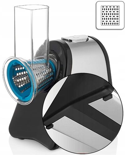 SZATKOWNICA ELEKTRYCZNA ROZDRABNIACZ DO WARZYW OWOCÓW 4 KOŃCÓWKI 200W na Arena.pl