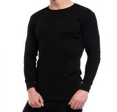 PODKOSZULEK Męski MORAJ Długi Rękaw kol. CZARNY XXL