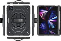 Etui do iPad Pro 5 12.9” z Podstawką i Paskiem na Ramię Czarne