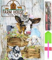 HAFT DIAMENTOWY 5D Zestaw Obraz MOZAIKA 40*60cm