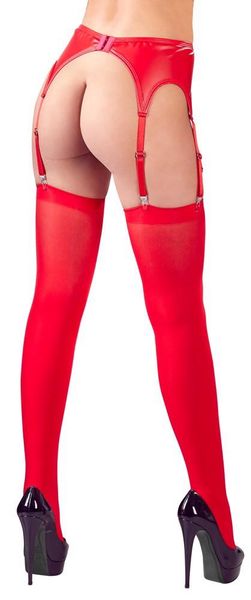Suspender Belt Red S/M zdjęcie 6