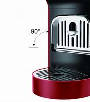 UNIWERSALNY EKSPRES DO KAWY NA KAPSUŁKI NESPRESSO JACOBS 900ML CZERWONY