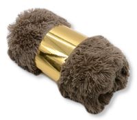 Koc Włochacz 160X200 Brąz Fld-20