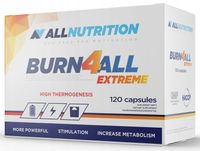 ALLNUTRITION BURN 4 ALL EXTREME 120KAP SPALACZ TŁUSZCZU ODCHUDZANIE ENERGIA