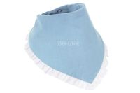 Pupill Frill chustka apaszka pod szyję dla dzieci falbanki miętowa