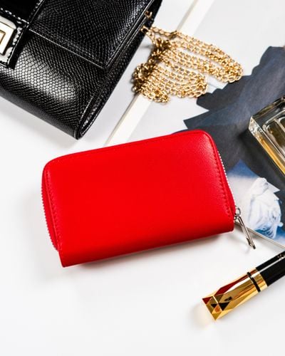 portfel damski pu abt-03-bl-3400 red na Arena.pl