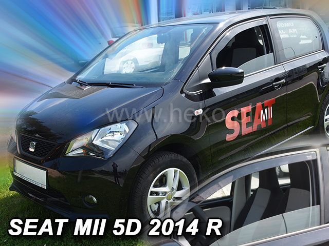 Owiewki Seat Mii Skoda Citigo VW UP Up! 5-drzwi HTB od 2011r.  PRZODY zdjęcie 2