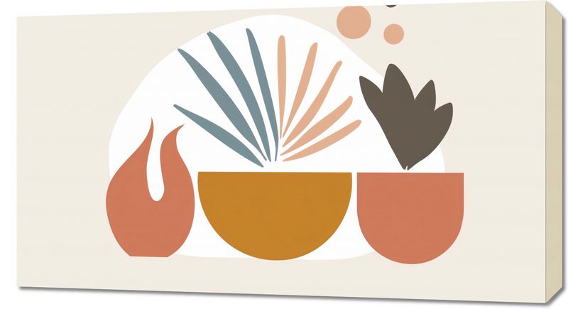 Obraz 90x50cm Paleta Roślinna zdjęcie 1