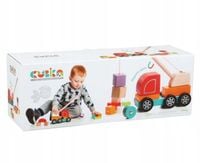 Drewniany Dźwig z Magnesem i Klockami 36m+ 13982 Cubika