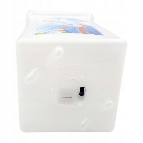 LAMPION ADWENTOWY PLASTIKOWY BIAŁY NA RORATY - lampionik dla dziecka na Arena.pl