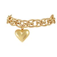 bransoletka z pękatym sercem (b23/lat/60au)