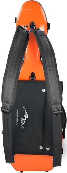 Fiberglass futerał skrzypcowy skrzypce UltraLight 4/4 M-case Pomarańczowy Jasny zdjęcie 10