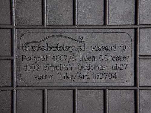 Citroen C4 Aircross 12- DYWANIKI GUMOWE DEDYKOWANE na Arena.pl