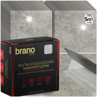 Płytki Podłogowe Samoprzylepne Winylowe 5m BETON PANELE CEMENT WODOODPORNE