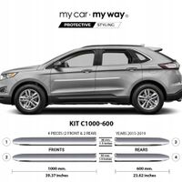 Ford Edge - Listwy CHROM Boczne Drzwi Ochronne SR