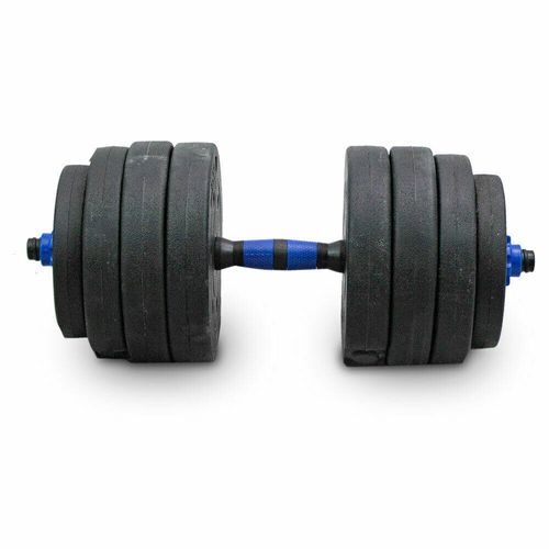 18214 Zestaw Hantli 2w1 SZTANGA + ciężarki 40kg na Trening Siłowy Nowe na Arena.pl