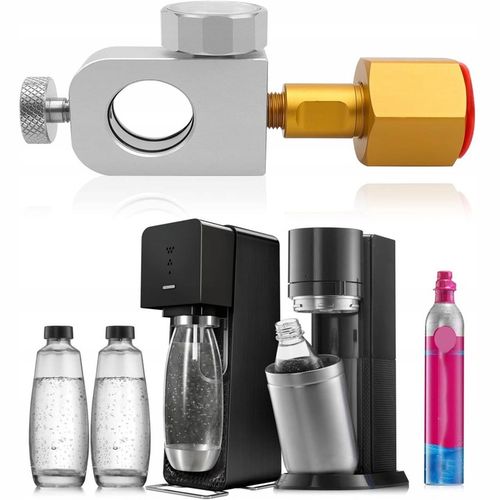 PRZETOCZKA ADAPTER DO SODASTREAM SZYBKOZŁĄCZE TERRA DUO ART CO2 na Arena.pl