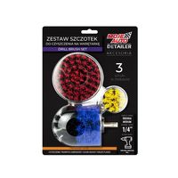 Zestaw szczotek na wiertarkę 3szt Moje Auto