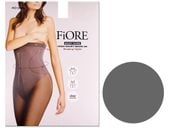 Rajstopy bikini z wysokim stanem 40den Fiore Graphite 2