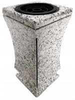 WAZON NAGROBNY - WAZON NA NAGROBEK WAZON NAGROBKOWY + WKŁAD Z KRATKĄ