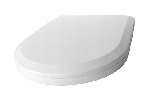 Deska sedesowa WC wolnoopadająca kształ U pokrywa klozetowa uniwersalna na Arena.pl