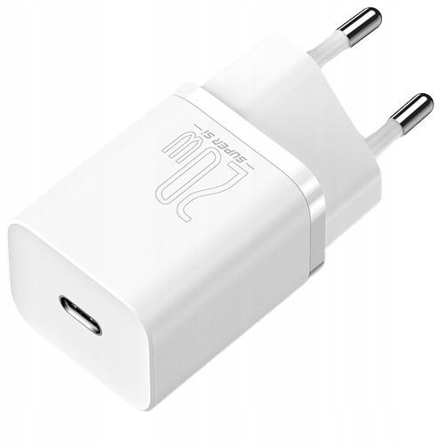 BASEUS SZYBKA ŁADOWARKA DO TELEFONU IPHONE ZASILACZ USB-C TYP-C QC 20W PD na Arena.pl