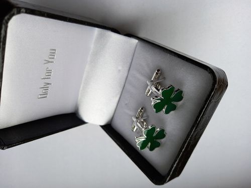 Spinki do mankietów EXC Koniczynka dla Maturzysty na Arena.pl