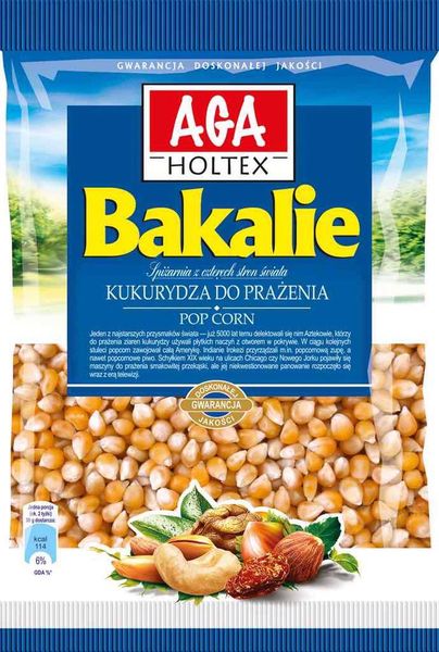 Aga Holtex Kukurydza do prażenia 200g zdjęcie 1