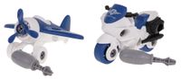 Zestaw Samolot I Motocykl Rozkręcany