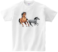 Koszulka T-shirt Konie