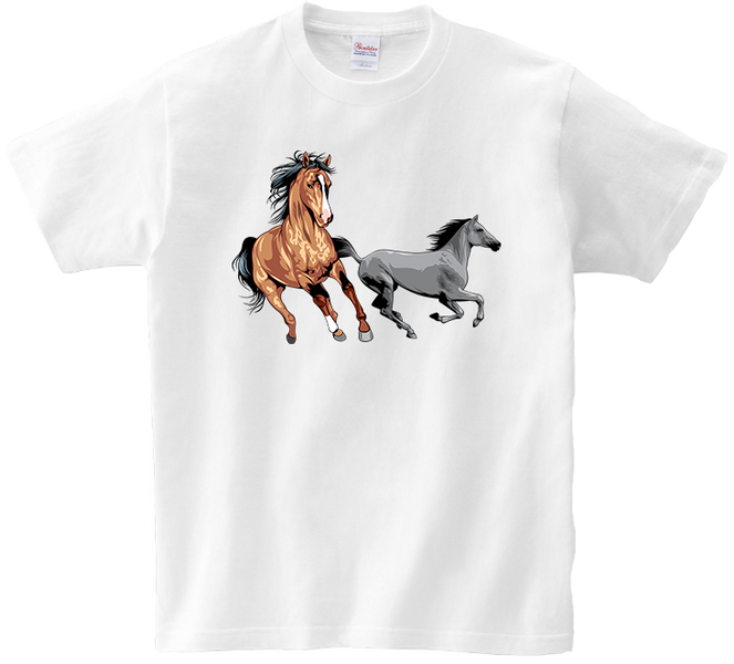 Koszulka T-shirt Konie zdjęcie 1
