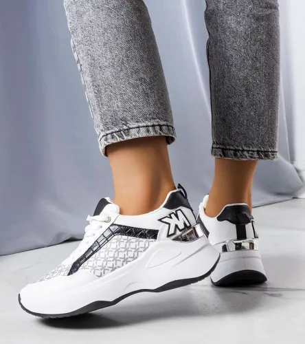 Czarne sneakersy z monogramem Margie 41 na Arena.pl