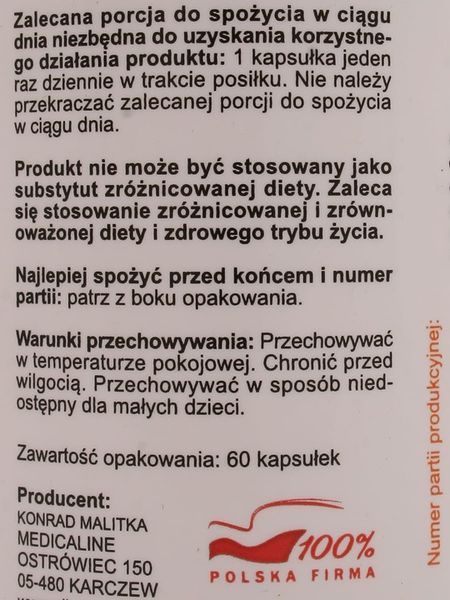 2x WITAMINA K2 MK-7 200mcg Natto FORTE 60kap ALINESS Krzepnięcie Krwi Kości zdjęcie 4