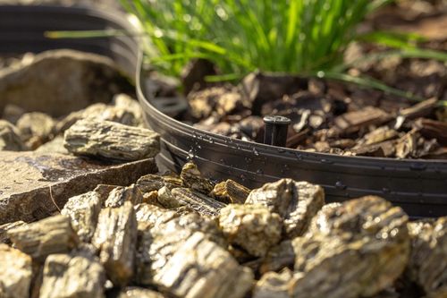Zestaw obrzeże trawnikowe BORDER KOTWY 20m 6cm na Arena.pl