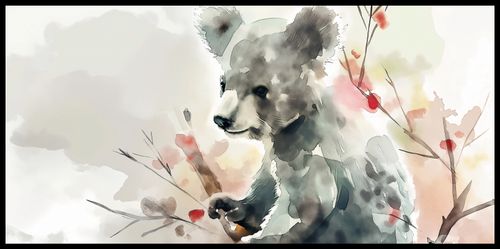 Plakat 91,3x44,5cm Akwarelowa Koala na Arena.pl